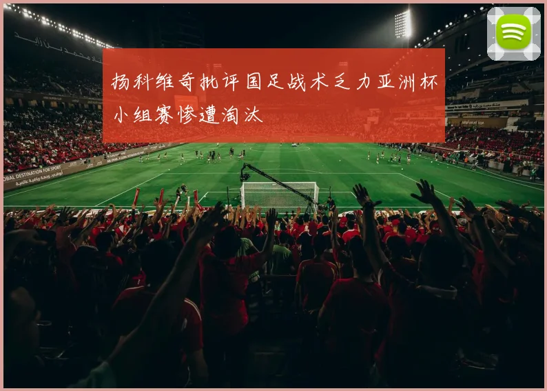 扬科维奇批评国足战术乏力亚洲杯小组赛惨遭淘汰